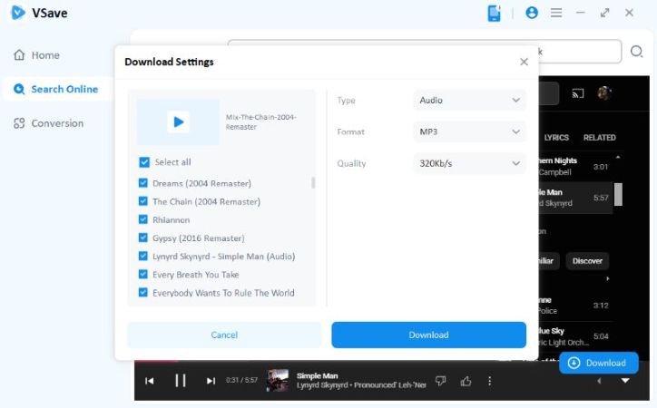  Customize youtube music output settings