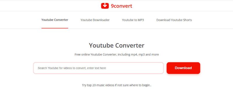 9convert youtube downloader