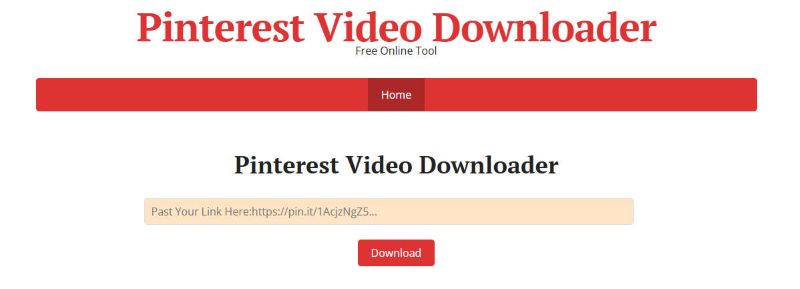 pinterest video downloader