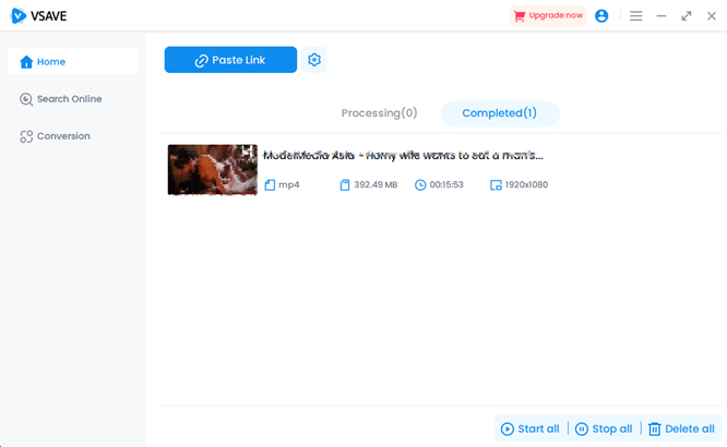 Download xHamster videos successful
