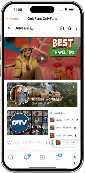 StreamFork download OnlyFans videos on iPhone