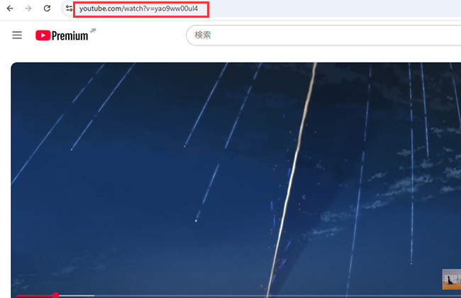 YouTube動画URL