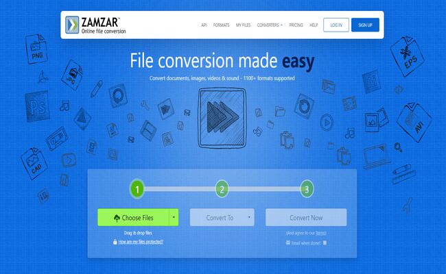 Zamzar official site - Simple MP4 to MP3 conversion service online