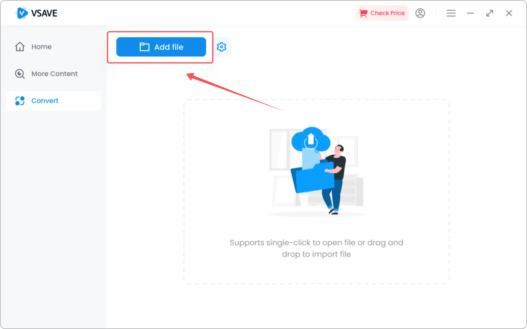 Vsave add file
