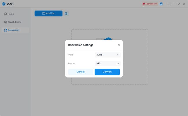 Vsave MP4 to MP3 Converter Settings