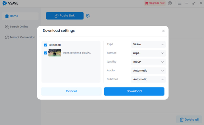 Vsave download SpankBang video