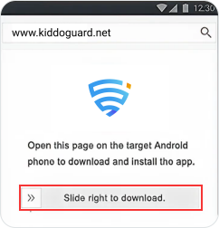 Slide right to download